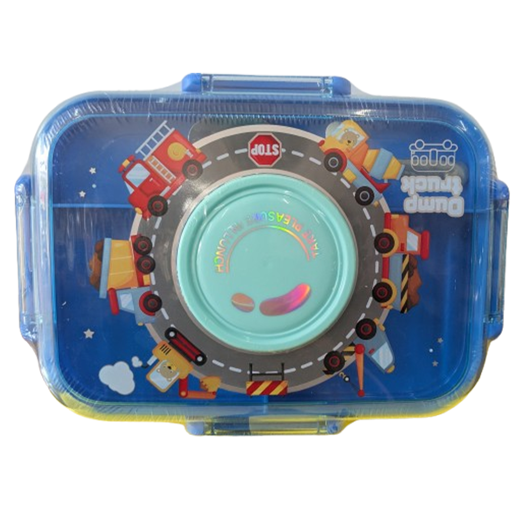 Engineering Truck Themed Lunch Box